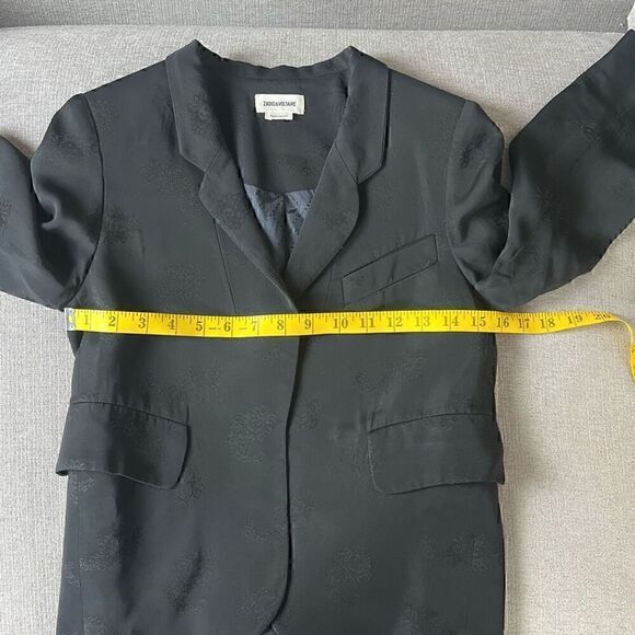 $491 Zadig & Voltaire Blazer Womens XS French Office Siren Reputation Swiftie - Picture 10 of 16